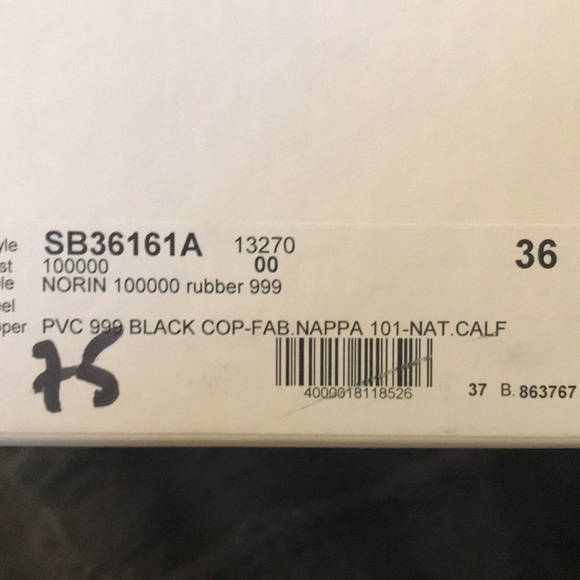 See By Chloe black patent leather rain boots New in box - Picture 7 of 9